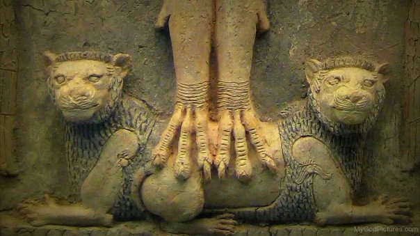 Feet-Of-Goddess-Ishtar-On-Lionsyu503